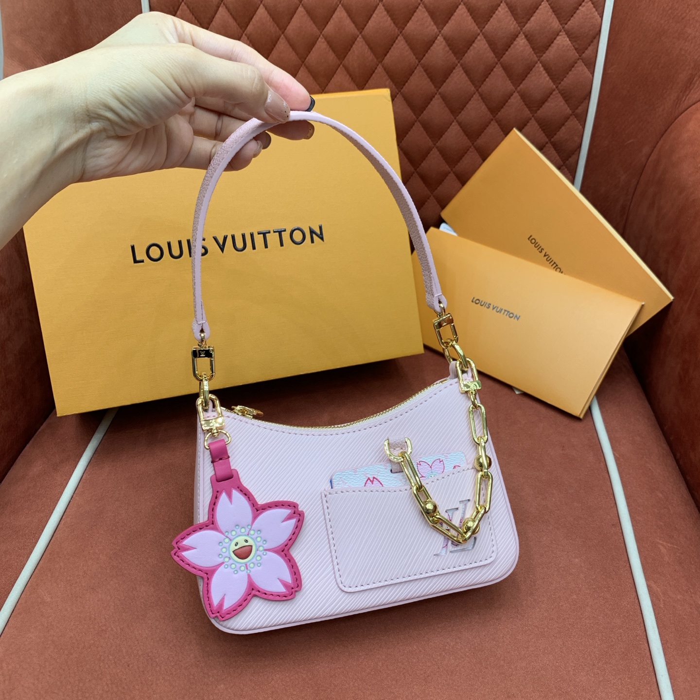 Bagsaaa M13101 LV x TM Marellini Cheeky Pink - 19cm