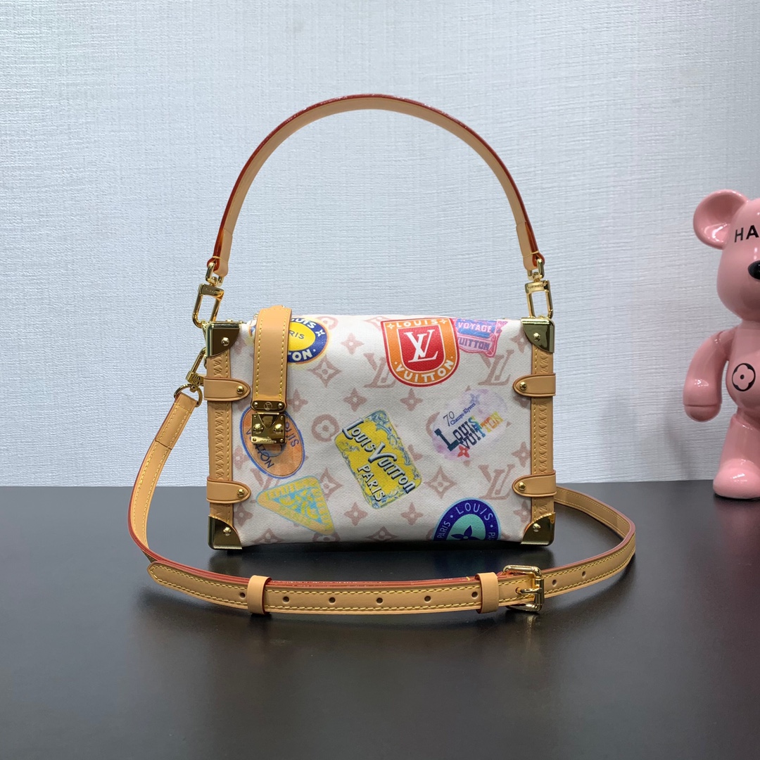 Bagsaaa LV M14606 Side Trunk MM Monogram Dune - 23.5cm